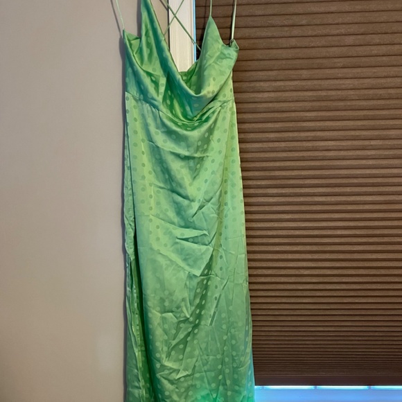 Satin Midi Dress - Picture 3 of 3